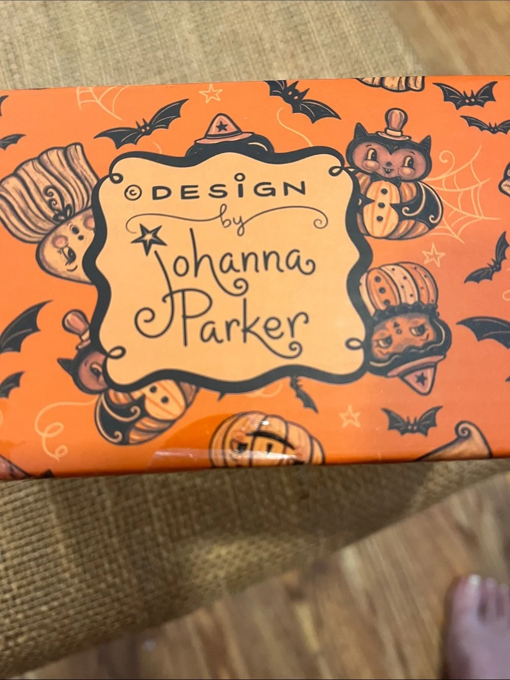 Johanna Parker Pumpkin Cat Salt & Pepper Shakers